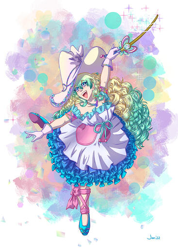 Pastel Witch - Aqua Drannix