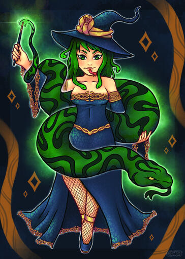 Snake Witch - Kodi Kat